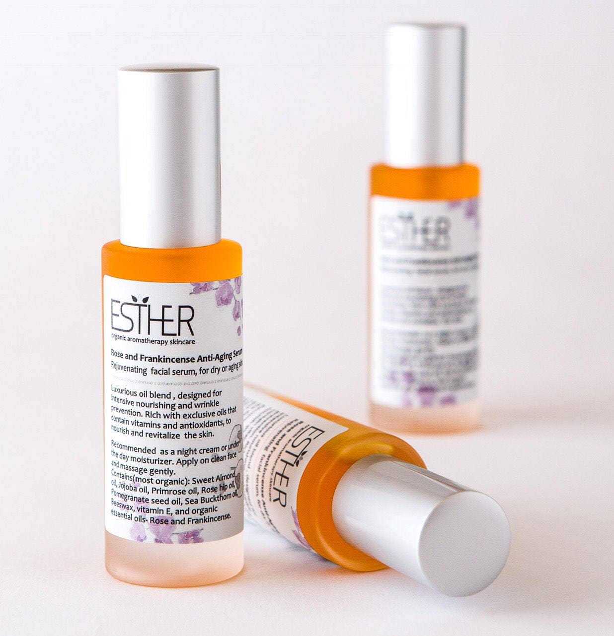 Rose Und Frankinsence Rejuvinierendes Gesichtsserum, Anti-Aging Nährende Ölmischung, Luxuriöses Rose Und Frankinsence Rejuvinierendes Gesichtsserum, Anti-Aging Nährende Ölmischung, Luxuriöses von EstherSkincare