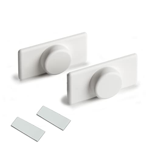 Estika Magnethalter für Rollos mit Beschwerungsprofilen - 2 Stück - Weiß Estika Magnethalter für Rollos mit Beschwerungsprofilen - 2 Stück - Weiß von Estika