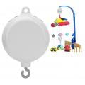 Babybett Mobile Music Box, batteriebetriebene Baby-Spieluhr, Bettglockenspielzeug mit drehbarem Haken, spielt 12 Melodien, für Bettwäsche, Neugeborene Geschenke Babybett Mobile Music Box, batteriebetriebene Baby-Spieluhr, Bettglockenspielzeug mit drehbarem Haken, spielt 12 Melodien, für Bettwäsche, Neugeborene Geschenke von Estink