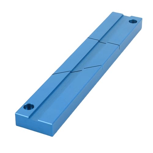 Estink Aluminiumlegierung Spleißblock -Kit für 1/4 Zoll Klebeband, Stabile und Feste Spleißplatte mit Spleißband, und Kompakt für Klebebandspleißbegeisterte (BLUE) von Estink