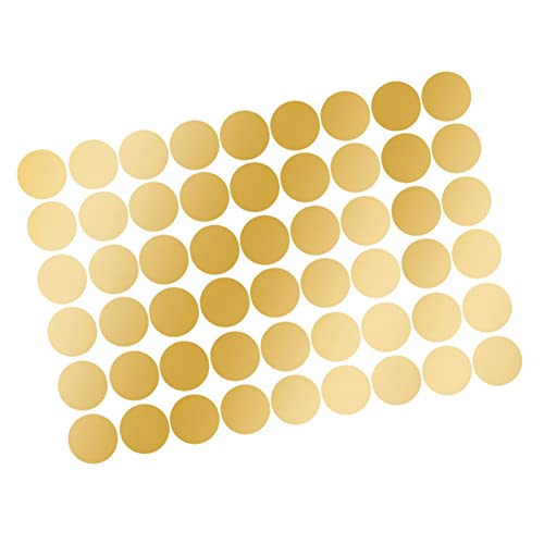 Estink DOT -Aufkleber Pure Color PVC 108pcs für die Dekoration von Büroschlafzimmerküche, Breite Aufkleber auf Dem Anwendungskreis für Alle Glättungsflächen (7,8 x 11,2 Zoll Gold (1,1 x 1,1 Zoll)) Estink DOT -Aufkleber Pure Color PVC 108pcs für die Dekoration von Büroschlafzimmerküche, Breite Aufkleber auf Dem Anwendungskreis für Alle Glättungsflächen (7,8 x 11,2 Zoll Gold (1,1 x 1,1 Zoll)) von Estink