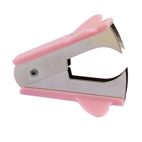 Estink Effizientes Staplesentfernungsinstrument Langlebige Konstruktion für Tischlerprojekte, Metall (PINK) von Estink