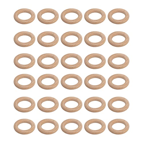 Estink Holzringe Premium -Buche Unvollendet 30 Prozent (5cm) von Estink
