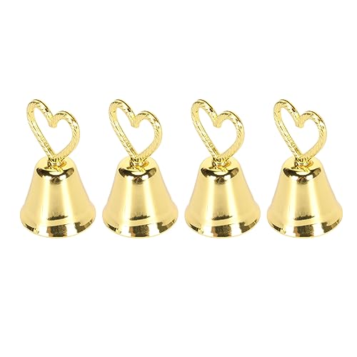 Estink Innovative Edelstahl -Tischnummernhalter Elegante Glockenkartenhalter für Restaurants, Packung mit 10 Metallkartenhaltern (GOLD) von Estink