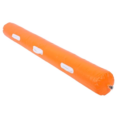 Estink Pool Blow Up Stick PVC Float 150 Cm Kreative Aufblasbare Nudelwasser Erholung Schwimmer (ORANGE) von Estink