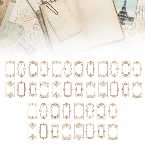 Estink Scrapbook Sticky Notes Exquisite Dekorative Notizbilder für DIY -Handwerk 40 Blätter für Scrapbooking, Handbuch, Journaling, Zeichnen (Typ 2) von Estink