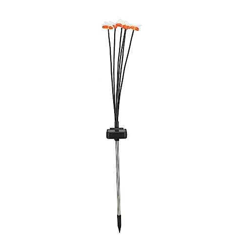 Estink Solar Swing Light Wasserdichte Edelstahl -LED -Dekorationslampe für Garten Rasen Landschaft (buntes Licht) von Estink