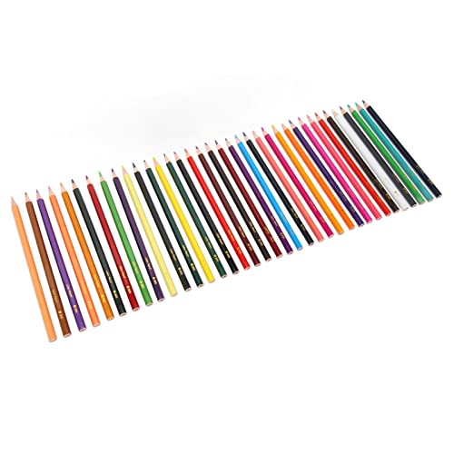 Estink Sortierte Farben Hex Penholder Oil -basierte Stifte vor Geschärftem Multi -Zweck Zeichnen für Anfänger 48 PCs Container (36 Farben) von Estink