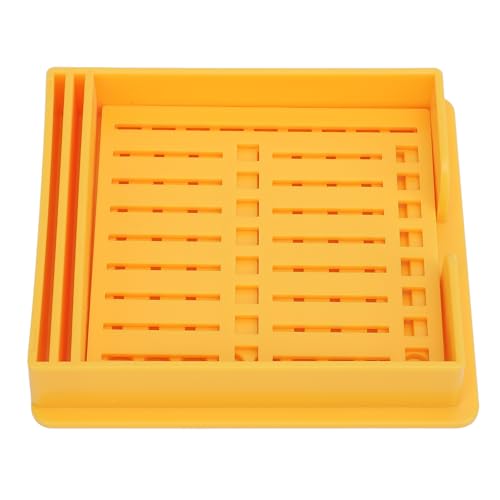 Estink Sticky Note Halter Vorlage Organizer für Office Desk Kreative Arbeitsplatz Organisation 3 X 3 Zoll Kunststoff (YELLOW) von Estink