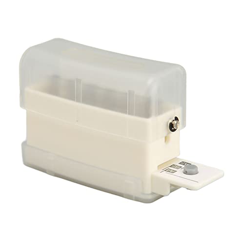 Estink Tragbarer Desktop 6 Hole Paper Puncher Praktischer Mini -Planer DIY Puncher für A5/20 Löcher (Transparent) von Estink