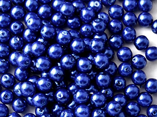 Estrella 50 Stück Tschechische Glasperlen mit einem Pearl-Beschichtung Estrela, Runde-6 mm Blue Pastel Estrella 50 Stück Tschechische Glasperlen mit einem Pearl-Beschichtung Estrela, Runde-6 mm Blue Pastel von Estrella