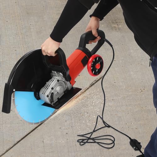 4000W Elektrische Betonsäge 3000RPM Wandschlitzmaschine Ziegel Betonschneider von Stein/Beton Rollende Einzelstück Schlitzmaschine, mit 35cm Sägeblatt, 135mm Max.Schnitttiefe 4000W Elektrische Betonsäge 3000RPM Wandschlitzmaschine Ziegel Betonschneider von Stein/Beton Rollende Einzelstück Schlitzmaschine, mit 35cm Sägeblatt, 135mm Max.Schnitttiefe von Esyogen
