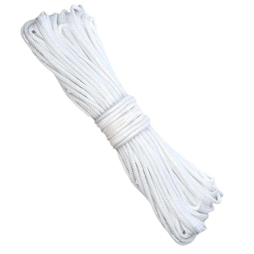 Nylonschnur 2mm Jalousie Schnur Weiß 40M Ersatzschnur für Plissee Raffrollo Schnur Blind Cord Nylonschnur für Jalousien Nylonschnur 2mm Jalousie Schnur Weiß 40M Ersatzschnur für Plissee Raffrollo Schnur Blind Cord Nylonschnur für Jalousien von Eteamcan