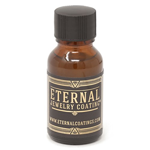 Eternal Jewelry Beschichtung, transparente Schutzpolitur, Versiegelung zum Schutz und Schutz von Metall- und Steinschmuck vor Anlaufen, Abnutzung und zur Vorbeugung von Allergien, 142 ml (1 Stück) von Eternal Coatings