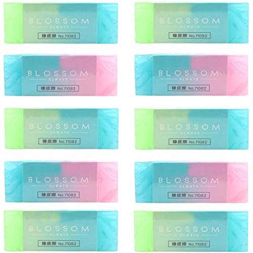 Eterspr 10PCS Gelee-Buntstift-Radiergummi, Farbverlauf Gelee, Weiche Langlebige Flexible Süße Buntstifte, Geeignet zum Zeichnen, Malen, Kunstwerken, für Büro, Kunststudium Eterspr 10PCS Gelee-Buntstift-Radiergummi, Farbverlauf Gelee, Weiche Langlebige Flexible Süße Buntstifte, Geeignet zum Zeichnen, Malen, Kunstwerken, für Büro, Kunststudium von Eterspr