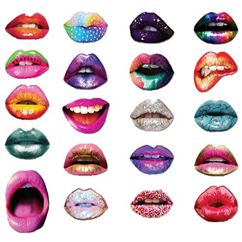 20 Stücks Foto Requisiten, Fotografie Zubehö, Komisch Lippe Mund, Dekorationen Zubehör, für Hochzeit Party Geburtstag 20 Stücks Foto Requisiten, Fotografie Zubehö, Komisch Lippe Mund, Dekorationen Zubehör, für Hochzeit Party Geburtstag von Eterspr