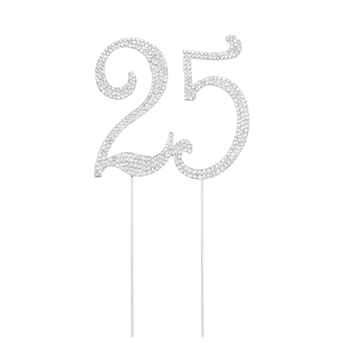 Eterspr Silber Kuchendeckel, Kuchendekoration mit Strasssteinen kann als Dekoration für Geburtstage, Hochzeiten oder Andere Partys und Bankette Verwendet Werden Eterspr Silber Kuchendeckel, Kuchendekoration mit Strasssteinen kann als Dekoration für Geburtstage, Hochzeiten oder Andere Partys und Bankette Verwendet Werden von Eterspr