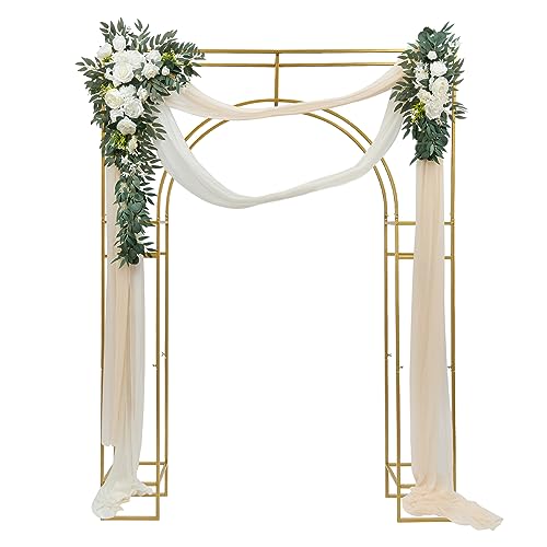 Ethedeal Hochzeitsbogen, Gold Metall Traubogen Hochzeit, Für Hochzeit Blume DIY Dekoration,180 * 30 * 250cm Ethedeal Hochzeitsbogen, Gold Metall Traubogen Hochzeit, Für Hochzeit Blume DIY Dekoration,180 * 30 * 250cm von Ethedeal