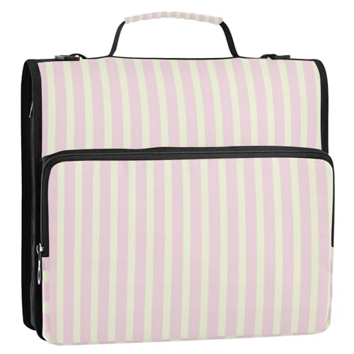 Aktenordner mit 3 Ringen, Reißverschluss, mit Griff und abnehmbarem Schultergurt, mehrere Taschen, Dokumenten-Organizer, Tasche für Schule/Büro, Carpeta del organizador Aktenordner mit 3 Ringen, Reißverschluss, mit Griff und abnehmbarem Schultergurt, mehrere Taschen, Dokumenten-Organizer, Tasche für Schule/Büro, Carpeta del organizador von EtherSpher