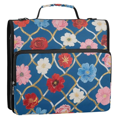 Bolsa de almacenamiento de archivos Aktenordner mit 3 Ringen und abnehmbarem Schultergurt, wasserdicht, 3,8 cm, Rot Bolsa de almacenamiento de archivos Aktenordner mit 3 Ringen und abnehmbarem Schultergurt, wasserdicht, 3,8 cm, Rot von EtherSpher