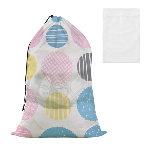 Bolsas para la lavadora Wäschesack mit Netzstoff, rund, modern, gepunktet, dekorativ, extra groß, mit Netz-Wäschesack, waschbar, gepunktet Bolsas para la lavadora Wäschesack mit Netzstoff, rund, modern, gepunktet, dekorativ, extra groß, mit Netz-Wäschesack, waschbar, gepunktet von EtherSpher