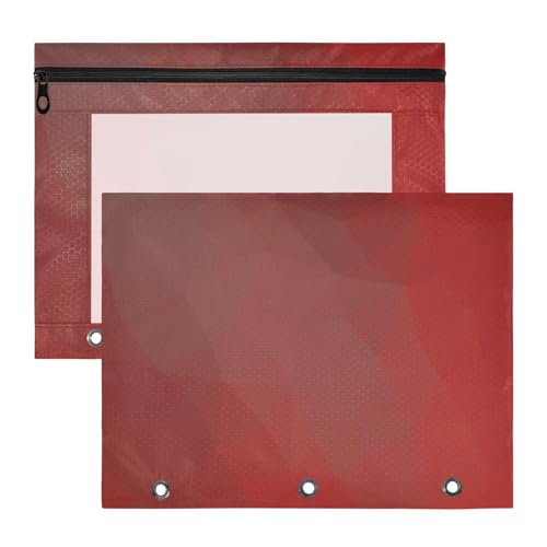 Federmäppchen, Mehrzweck, 3-fach Locher, für A4-Papier, Briefe, 2 Stück, Lehrer, Büro, roter Farbverlauf Federmäppchen, Mehrzweck, 3-fach Locher, für A4-Papier, Briefe, 2 Stück, Lehrer, Büro, roter Farbverlauf von EtherSpher