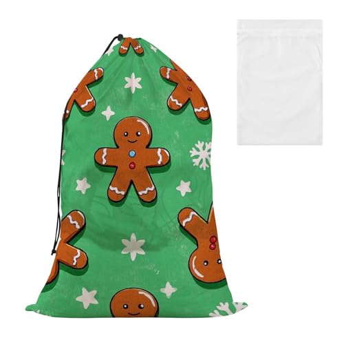 Niedlicher brauner Lebkuchen-Aufbewahrungsbeutel mit Lebkuchenmotiv, groß, Netzstoff, Set für Schule, Reisen, Studentenwohnheim, waschbar, Bolsa para ropa sucia Niedlicher brauner Lebkuchen-Aufbewahrungsbeutel mit Lebkuchenmotiv, groß, Netzstoff, Set für Schule, Reisen, Studentenwohnheim, waschbar, Bolsa para ropa sucia von EtherSpher