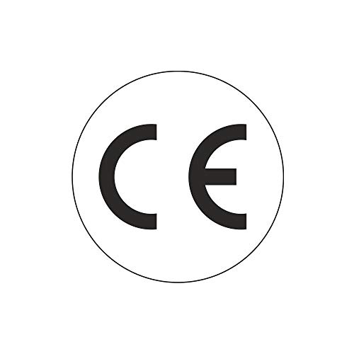 CE Aufkleber PE-Folie - Durchmesser 15 mm (1000) von Etikettenshop Thon