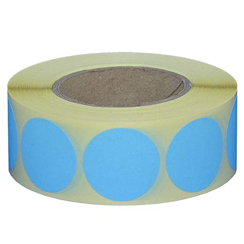 Markierungspunkte Klebepunkte auf Rolle/Durchmesser 40 mm / 1.000 Stück (Blau) von simhoa