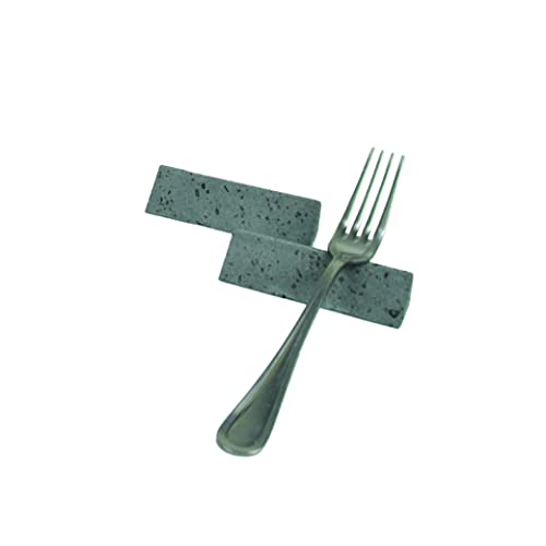 6er Set Besteckständer aus Ätna Lavastein Design Accessoire für Ihren Tisch Geschenk von Etna Stone&Design