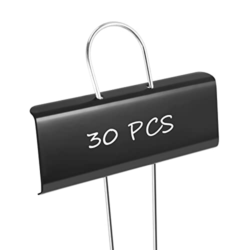 Etyrerre 30 Stück Pflanzenstecker aus Metall, wasserdicht, Garten, wiederverwendbar, für Gemüse, Kräuter, Blumen, Gewächshaus, Schwarz von Etyrerre