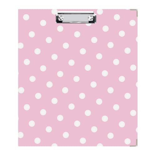 Etzul Ringbuch mit 3 Ringen, mit Klemmbrett, rosa Punktemuster, inklusive Trennblätter, Aktentasche und Rückenschild, lustig und funktional für Schule oder Büro Etzul Ringbuch mit 3 Ringen, mit Klemmbrett, rosa Punktemuster, inklusive Trennblätter, Aktentasche und Rückenschild, lustig und funktional für Schule oder Büro von Etzul