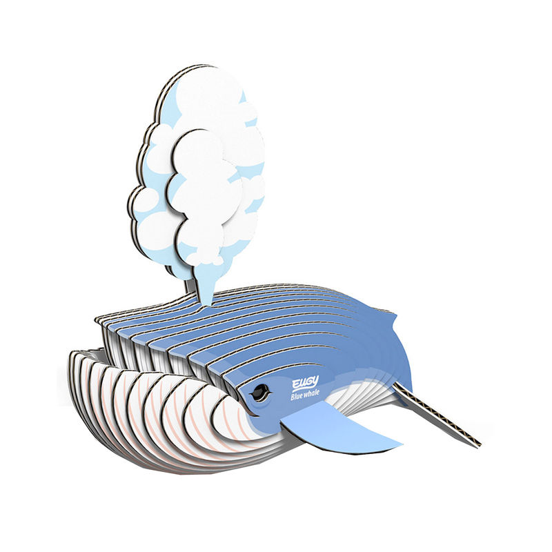 3D-Bastelset Blauwal von Eugy