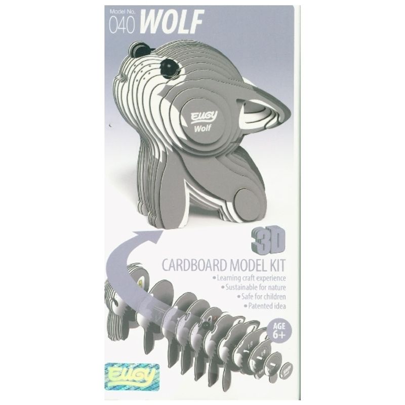 3D Bastelset Wolf von Eugy