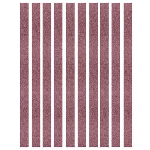 10 Stück 452 X 15 Mm Schleifband, Wasserwaage Blase Schleifband Ersatz für Bandschleifer Körnung 40–120 (100 Maschen 10 Stück) von Eujgoov