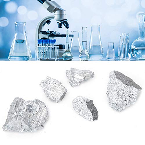 Antimonmetall Hochreines Antimon für Sb für Elementklumpen Probe 99,99 Mineralien (200g) von Eujgoov