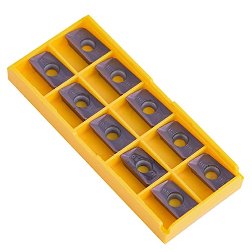 Eujgoov 10 STÜCK Parallelogramm-Form CNC-Hartmetall-Eeinsatzeigeider Wendeschneidplatten Drehmaschine Fräseinsätze Drehwerktzeuge MIT Box Eujgoov 10 STÜCK Parallelogramm-Form CNC-Hartmetall-Eeinsatzeigeider Wendeschneidplatten Drehmaschine Fräseinsätze Drehwerktzeuge MIT Box von Eujgoov