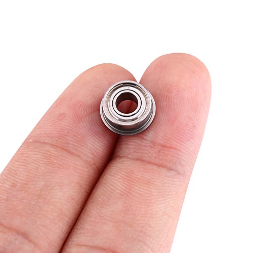 Eujgoov 10 Stück F684zz Doppelt Abgeschirne Kleine Lager Miniatur-Flanschkugellager 4 X 9 X 4 Mm für 3D-DRuckermodell Eujgoov 10 Stück F684zz Doppelt Abgeschirne Kleine Lager Miniatur-Flanschkugellager 4 X 9 X 4 Mm für 3D-DRuckermodell von Eujgoov