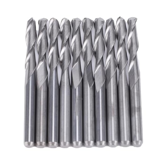 Eujgoov 10pcs Festkarbid 2 Flöte Spirale UPCUT -Router Bit 1/8 Zoll Schaft für Holz MDF PVC CNC -Fräswerkzeug Eujgoov 10pcs Festkarbid 2 Flöte Spirale UPCUT -Router Bit 1/8 Zoll Schaft für Holz MDF PVC CNC -Fräswerkzeug von Eujgoov