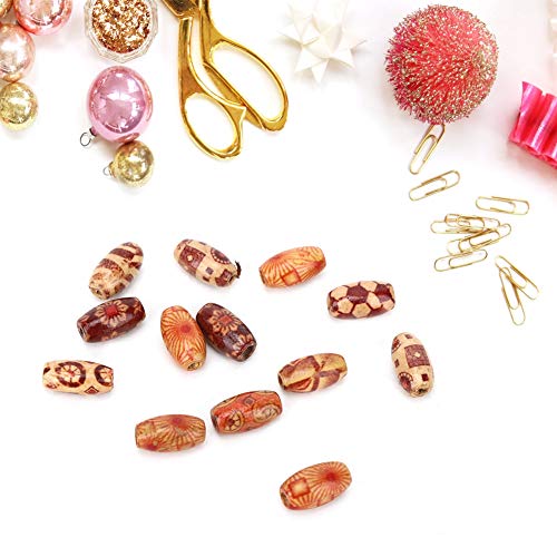 Eujgoov 200pcs Farbenfroh Gestrichene Hölzerne Perlen DIY -Material Accessoire für Handwerksmänner und Schmuck Machen 15x7 Mm Eujgoov 200pcs Farbenfroh Gestrichene Hölzerne Perlen DIY -Material Accessoire für Handwerksmänner und Schmuck Machen 15x7 Mm von Eujgoov