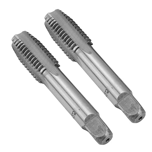 Eujgoov 2pcs Hohe Härte Hochgeschwindigkeits -Stahl -Metrikgewinde -Wasserhahn, für die Meisten Metalle Geeignet (M18*2,5) von Eujgoov