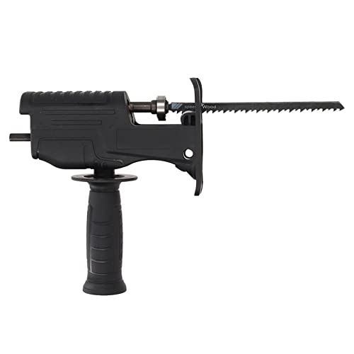 Eujgoov Elektchen Bohrmaschine Zumbelsägerlatt-Kit Säbelsägenadapter Sägenadapter Kettensägen-Bumkopf Sägeblattgriff-Kit von Eujgoov