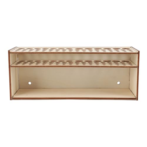 Eujgoov Holzpinselhalter 67 Lochregal Flexibel und Abnehmbar für Kunstversorgungsorganisation Eujgoov Holzpinselhalter 67 Lochregal Flexibel und Abnehmbar für Kunstversorgungsorganisation von Eujgoov