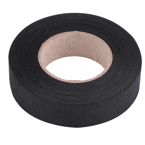 Eujgoov Kabelbaum-Stoff-Klebeband, Klebendes Anti-Quietschen-Rassel-Filz-Kfz-Kabelbaum-Band für Motor Fach (19 mm*15m) von Eujgoov
