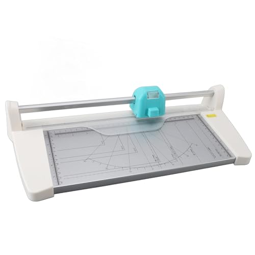 Eujgoov Multifunktionaler Cutter mit 4 Klingen, Ergonomischem Design, Skalierlinie, 300 -mm -Papierschneider Schneidbreite, Starker Bau, Schneidpapierbrett für Zuhause, Schule, DIY Gebrauch Eujgoov Multifunktionaler Cutter mit 4 Klingen, Ergonomischem Design, Skalierlinie, 300 -mm -Papierschneider Schneidbreite, Starker Bau, Schneidpapierbrett für Zuhause, Schule, DIY Gebrauch von Eujgoov