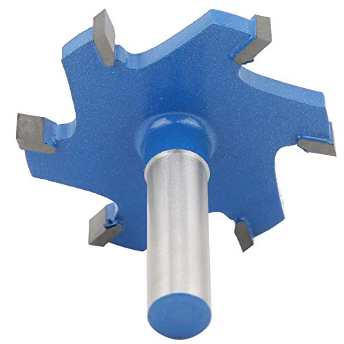 Eujgoov Slotting -Router -Bit, 2,6 X 0,4 Zoll 6 Zähne T Geformtes Mahlen Cutter Holzbearbeitung Router Bit mit 12 Mm Schaft Eujgoov Slotting -Router -Bit, 2,6 X 0,4 Zoll 6 Zähne T Geformtes Mahlen Cutter Holzbearbeitung Router Bit mit 12 Mm Schaft von Eujgoov