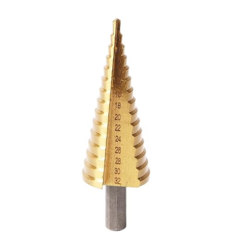 HSS -Stiefmaschinenbohrer, Gerade Stiefmaschinenbohrer, HSS -Schritt Drill Bit Flöte Stufe Drill HEX SHANK STREP ÜBER 4-32 Mm Gerade Flöte 15 Schritt für Holzbearbeitung HSS -Stiefmaschinenbohrer, Gerade Stiefmaschinenbohrer, HSS -Schritt Drill Bit Flöte Stufe Drill HEX SHANK STREP ÜBER 4-32 Mm Gerade Flöte 15 Schritt für Holzbearbeitung von Eujgoov