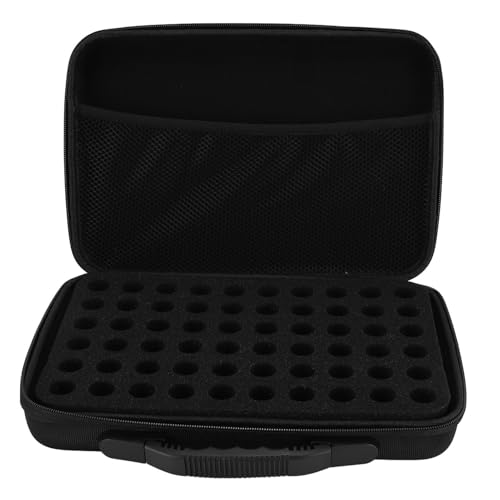 Hartmodell-Farbaufbewahrungskoffer mit Schaumstoffpolsterung, Fasst 60 Flaschen, Miniatur-Farbtragetasche, Schwarzes Eva, 1 X 3 Zoll Hartmodell-Farbaufbewahrungskoffer mit Schaumstoffpolsterung, Fasst 60 Flaschen, Miniatur-Farbtragetasche, Schwarzes Eva, 1 X 3 Zoll von Eujgoov