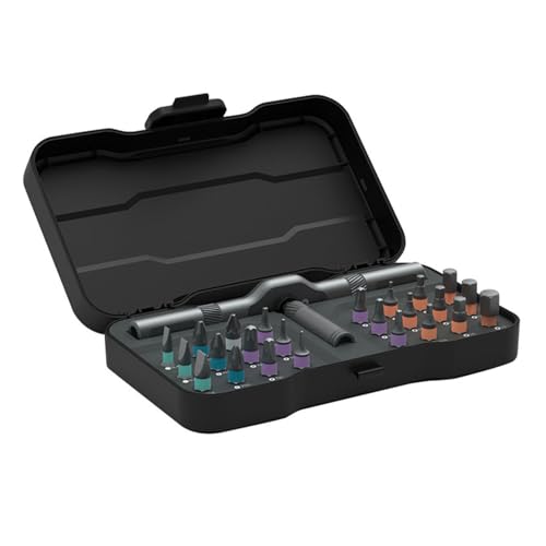 Professioneller Magnet -Set mit 24 -Bit- und Ratchet -Griff -CNC -Aluminiumlegierung für Elektronikmöbelbikes Professioneller Magnet -Set mit 24 -Bit- und Ratchet -Griff -CNC -Aluminiumlegierung für Elektronikmöbelbikes von Eujgoov