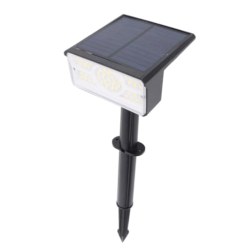 Solar Spot Light IP65 Water Proof 49 LEDs Vielseitiger Gebrauch für den Hinterhofweg, Solargartenlicht -Lithium -Ionen Batterie (weißes Licht) von Eujgoov
